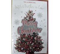 Sister & Brother in Law Christmas - to A Special Sister & Brother in Law Wishing You A Season of Happiness and Sparkle