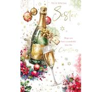 SISTER Christmas card from the wonderful Christmas 'In Style' range.