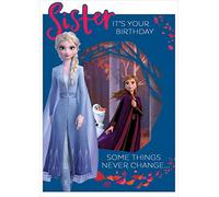 Sister Frozen 2 Box Pop- Up Birthday Card