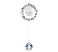 Sister Gift - A Sister is God's Way of Making Sure We Never Walk Alone Suncatcher,Christmas Birthday Gifts for Sisters,Best Friends