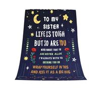Sister Gifts,Gifts from Sister,Sister Birthday Gifts,To My Sister Gifts Blanket from Sister,Big Sister Gifts from Sister,Sister Blankets for Friendship Wedding Christmas Throw Blanket 150x200cm