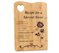 Sister Gifts,Sister Birthday Gifts,Big Sister Gifts,Gifts for Sister,Sister Gifts from Sister,Gifts for Sisters Adults,Sister in Law Gifts,Presents for Sister,Sister Christmas Gifts,Chopping Board