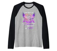 Sister In Heaven Birthday Shirt, Missing My Sister My Angel Raglan Baseball Tee