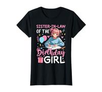 Sister-In-Law Of The Birthday Girl Drawing Birthday T-Shirt