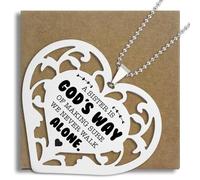 Sister is God Christmas Ornaments, Heart Hanging Gift for Sister in Christ or Real Sister, Religious Appreciation Gift for Christian Women Soul Sister Hanging Ornament SXX8