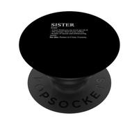 Sister Noun Best Friend Keeper Of Secrets Sister PopSockets Adhesive PopGrip