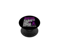 Sister of a Warrior Epilepsy Awareness Family Matching Gifts PopSockets Adhesive PopGrip