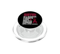 Sister of a Warrior Multiple Myeloma Family Matching Gifts PopSockets PopGrip for MagSafe
