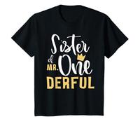 Sister of Mr Onederful 1st Birthday 1 One-Derful Matching T-Shirt