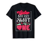 Sister of the Berry Sweet One Strawberry 1st First Birthday T-Shirt