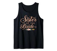 Sister of the Bride Funny Wedding Marriage Bride Tank Top