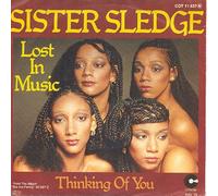 SISTER SLEDGE - Lost in Music / Thinking of you / COT 11337 N
