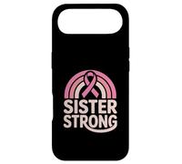 Sister Strong Breast Cancer Awareness Ribbon Case for iPhone Air