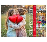 Sister time - Every day is special with you UK-Version (Wall Calendar 2026 DIN A4 Landscape), CALVENDO 12 Month Wall Calendar