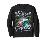Sister Trip Squad Matching Vacation Travel Tee Long Sleeve T-Shirt