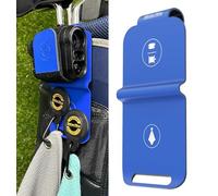 SisterAling Golf Bag Metal Landing Pads for Magnetic Golf Towel,Golf Rangefinder,Golf Flask,Golf Speaker- Quick Access to Magnetic Golf Equipment and Accessories-Golf Gift -US Patent (Pad-Pro, Blue)