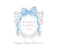 Sisterhood, Friendship and Love Notebook: Kappa Kappa Gamma Journal for Sorority Sisters - 110 Lined Pages, 6x9 Inches, Kappa Kappa Gamma Gifts