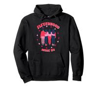 Sisterhood mode on - design with hearts, for sisters, women Pullover Hoodie