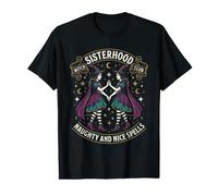 Sisterhood Witch Club Naughty and Nice Spells Value Graphic T-Shirt