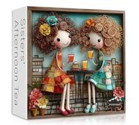 Sisters' Afternoon Tea Puzzle for Adults