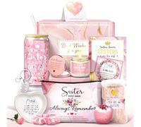 Sisters Birthday Gifts for Women Teen Girl, Best Friend Birthday Gifts Unique Friendship Gifts for Bestie BFF Friends Female Soul Sister Birthday Christmas Gift (Sisters Gifts-Pink)