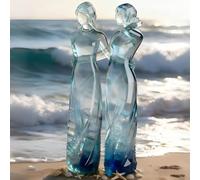 Sisters by My Side Sculpture, Celebrates Friendships Three Sisters Sculpture, Friend Birthday Gifts for Women, Special Christmas Birthday Friendship Day Present for Besties Female (2)