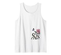 Sisters Different Flowers From Same Garden Matching Sister Tank Top