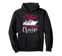 Sisters Don't Let Sisters Cruise Alone Funny Cruise Vacation Pullover Hoodie