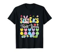 Sister's Favorite Bunnies Easter Group Bunnies Sunglasses T-Shirt