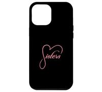 Sisters Heart Design Siblings Love Family Sis Case for iPhone 12 Pro Max