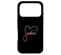 Sisters Heart Design Siblings Love Family Sis Case for iPhone 17 Pro