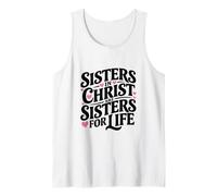 Sisters in Christ Sisters for Life Tank Top