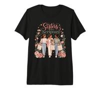 Sisters in Scripture Christian Women Faith Bible Study Premium T-Shirt