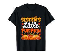 Sister's Little Pumpkin Thanksgiving Family Women Lover T-Shirt
