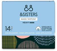 &SISTERS Naked Tampons Heavy 14 Pack