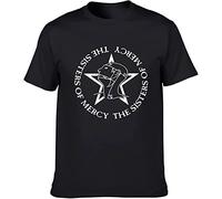Sisters of Mercy Men T Shirt Men and Women Tee Post Punk Goth T Shirts Cotton Tops Tees Black Tee Shirt