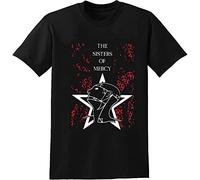 Sisters of Mercy Men T Shirts Fashion Graphic Tshirt Cartoon Anime Short Sleeve Casual Men Cotton Men T Shirt Tee Top Black Tee Shirt