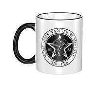 Sisters Rock Band Mercy Mugs Rock Band Fan Gift Mug - Classic Rock Style Ceramic Mug, Suitable for Drinks and Kitchen Decoration 330ML