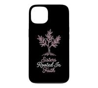 Sisters Rooted In Faith Christian Scripture Siblings Case for iPhone 13