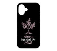 Sisters Rooted In Faith Christian Scripture Siblings Case for iPhone 16