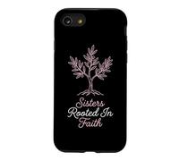 Sisters Rooted In Faith Christian Scripture Siblings Case for iPhone SE (2020) / 7/8