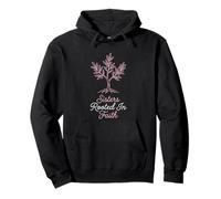 Sisters Rooted In Faith Christian Scripture Siblings Pullover Hoodie