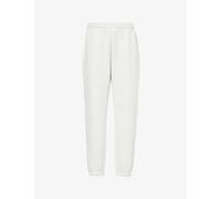 Sisters & Seekers Womens Off-white Branded Relaxed-fit Cotton-blend Jogging Bottoms L