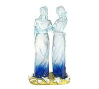 Sisters Statues Figurines, Collectable Resin Sculpture, Art 'Friendship' | Elegant Decorative Accent That Enhances Female Home, Birthday, Christmas Celebration, Caminet