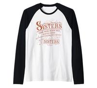 Sisters There were Never Such Devoted Sister Xmas Women Raglan Baseball Tee
