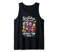 Sisters Trip 2025 Summer Cute Sister's On The Loose 2025 Tank Top