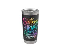 Sisters Trip 2027 It's Better Than Therapy Matching Group Stainless Steel Insulated Tumbler