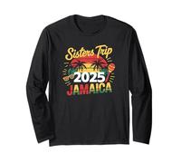 Sisters Trip Jamaica 2025 Group Travel Vacation Long Sleeve T-Shirt