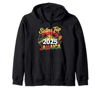 Sisters Trip Jamaica 2025 Group Travel Vacation Zip Hoodie