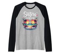 Sisters Trip Shirts Sisters On The Loose Girls Road Trip Raglan Baseball Tee